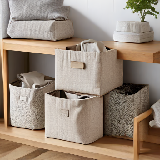 Afbeelding van Unieke uitstraling voor vouwbare kledingopbergbakken