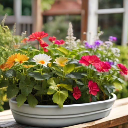 Afbeelding van Perfecte maat plastic bloempothouders kiezen voor planten