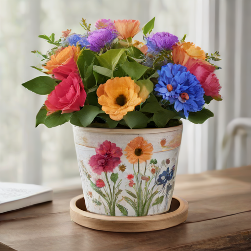 Afbeelding van Personaliseer je plastic bloempothouders voor uniek interieur