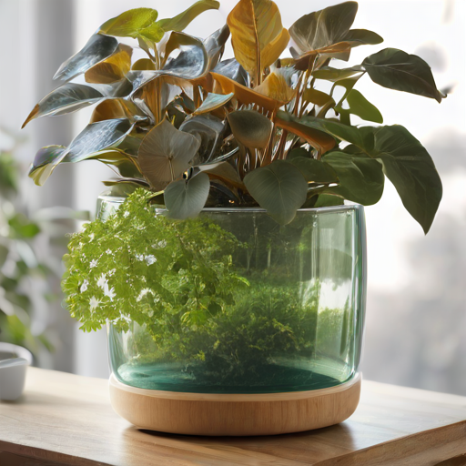 Afbeelding van Voordelen van zelfbewaterende plastic bloempothouders