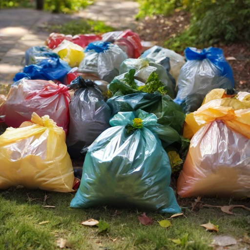 Afbeelding van Toepassingen van plastic tuinzakken in de tuin