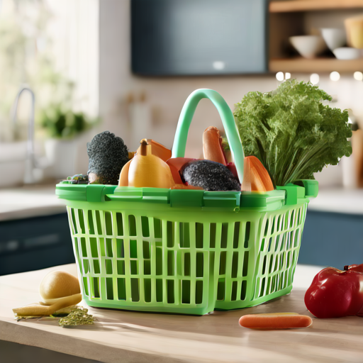 Afbeelding van Voordelen van herbruikbare manden voor boodschappen