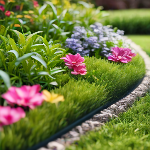 Afbeelding van Kies de juiste hoogte voor plastic gazonranden