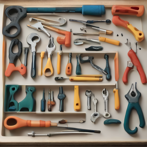 Afbeelding van Efficiënt gebruik van een plastic gereedschapsset thuis