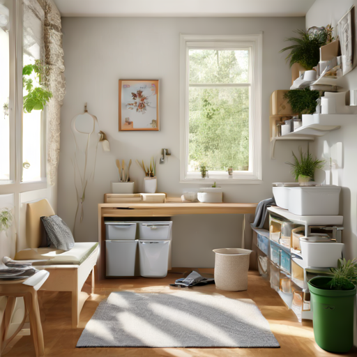 Afbeelding van Organiseer plastic vuilnisbakken in kleine ruimtes slim