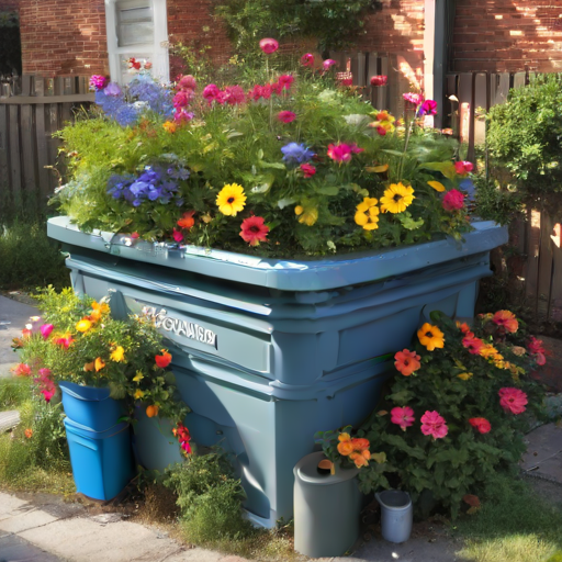 Afbeelding van Slimme ideeën om plastic vuilnisbakken te recyclen