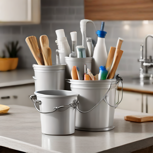 Afbeelding van Onmisbare accessoires voor multifunctionele emmer-sets