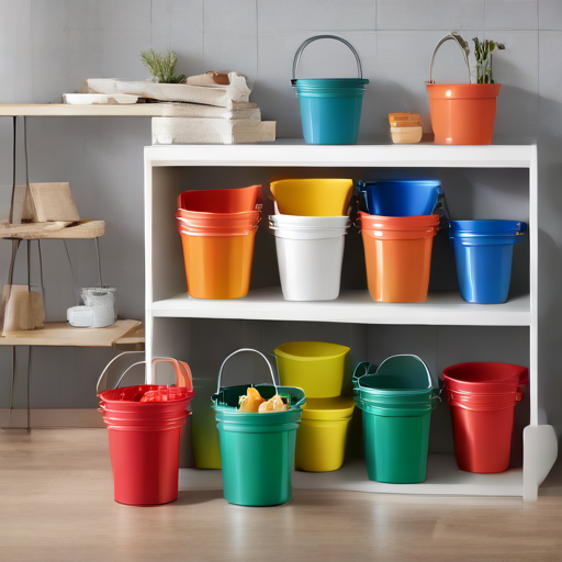 Afbeelding van Populaire multifunctionele emmer-sets voor elk gebruik