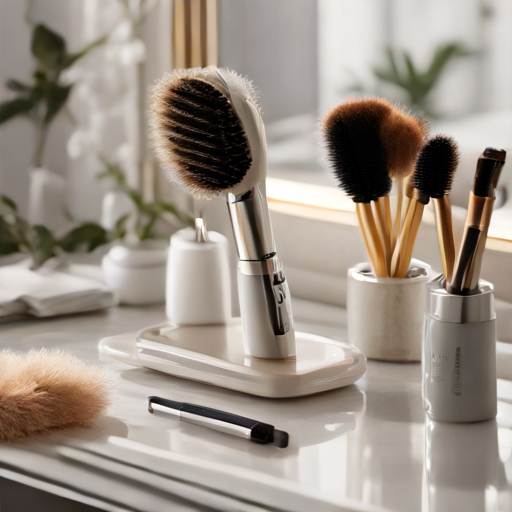 Afbeelding van Opvouwbare borstel: slim opbergen voor gemak en stijl