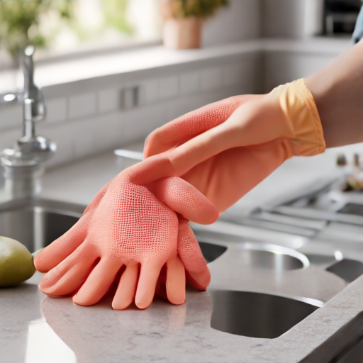 Afbeelding van De juiste maat herbruikbare schoonmaakhandschoenen kiezen