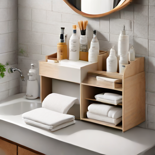 Afbeelding van Efficiënt inpakken van opvouwbare toiletorganizers voor een weekendje weg