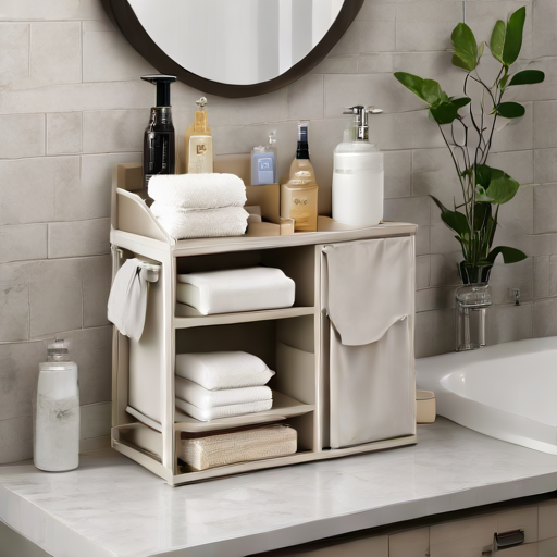 Afbeelding van Schoonmaaktips voor opvouwbare toiletorganizers