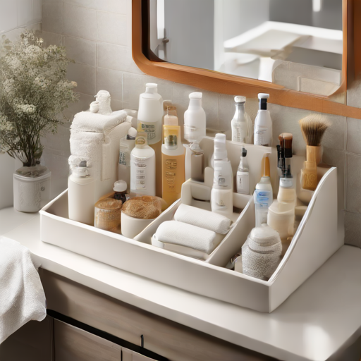 Afbeelding van Organiseer je toilettas met opvouwbare toiletorganizers