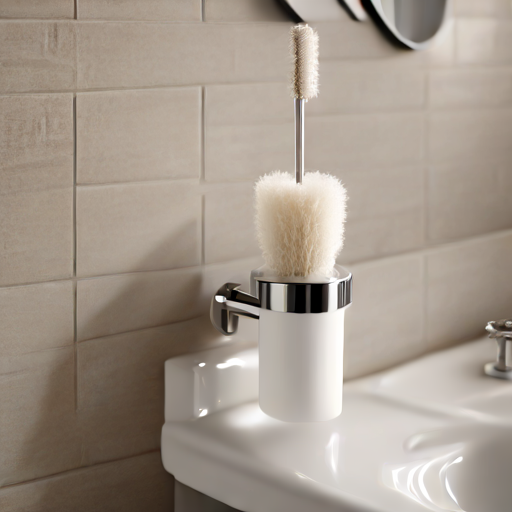 Afbeelding van Eco-vriendelijke plastic wc-borstelhouders: Duurzaam Keuze