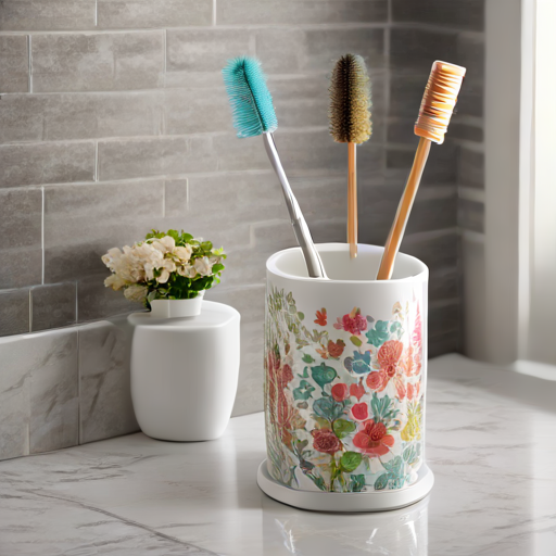 Afbeelding van Personaliseer je plastic wc-borstelhouder eenvoudig en snel