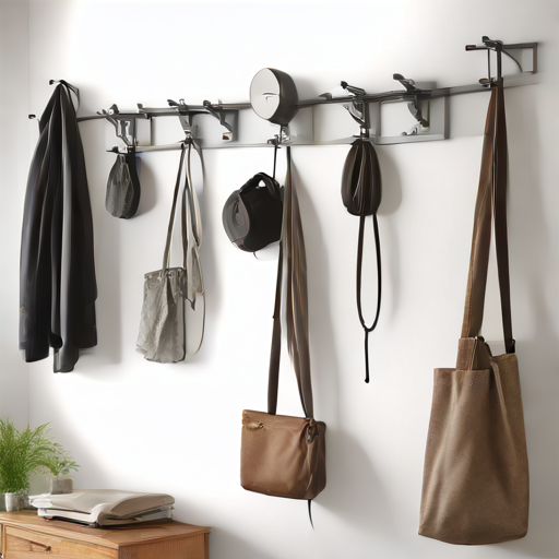 Afbeelding van Organiseer je ruimte met multifunctionele haakjes