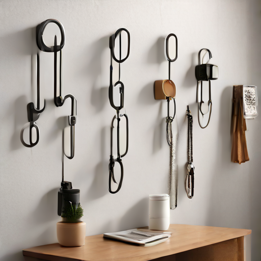 Afbeelding van Multifunctionele haakjes voor een georganiseerde ruimte