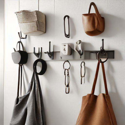 Afbeelding van Creatief gebruik van multifunctionele haakjes in huis