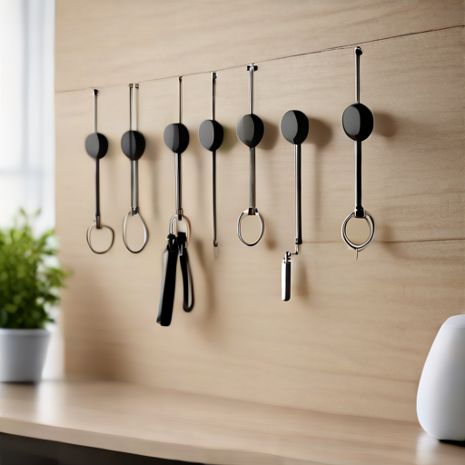 Afbeelding van Herbruikbare ophanghaken: Duurzaam en efficiënt gebruik