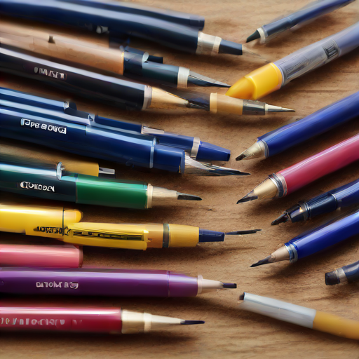 Afbeelding van Geschikte inktsoorten voor balpennen: een gids