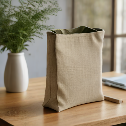 Afbeelding van Duurzame materialen voor herbruikbare zakkenhouders