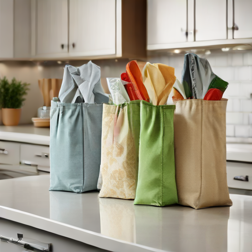 Afbeelding van Effectief winkelen met herbruikbare zakkenhouders