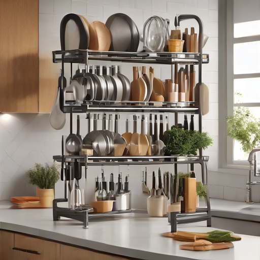 Afbeelding van Onderhoud van multifunctionele keukenrekken: tips voor lange levensduur