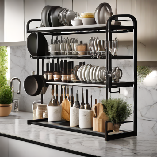 Afbeelding van Multifunctionele keukenrekken voor elke keukeninrichting