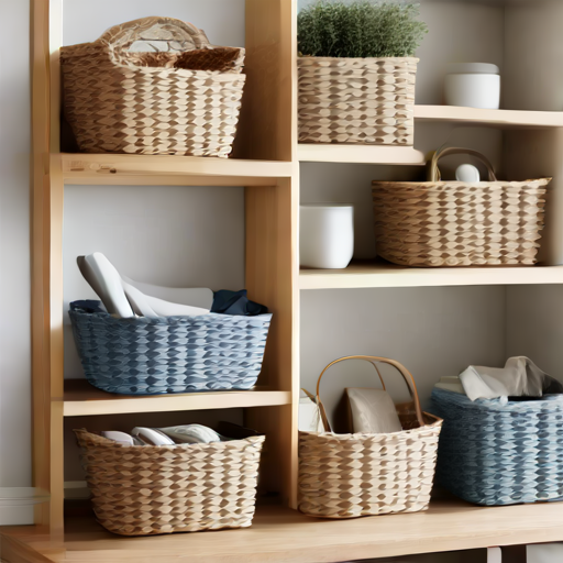 Afbeelding van Kies het juiste formaat plastic opbergmandjes eenvoudig