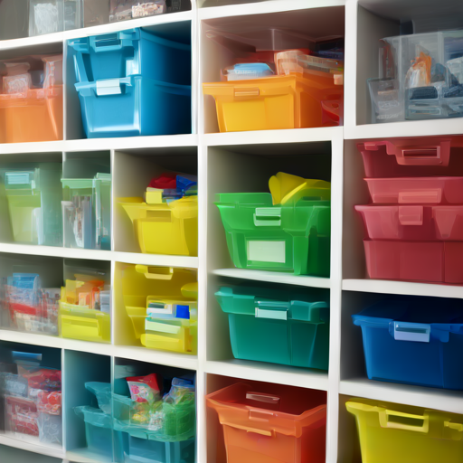 Afbeelding van Perfecte Formaat Plastic Opbergmandjes Kiezen