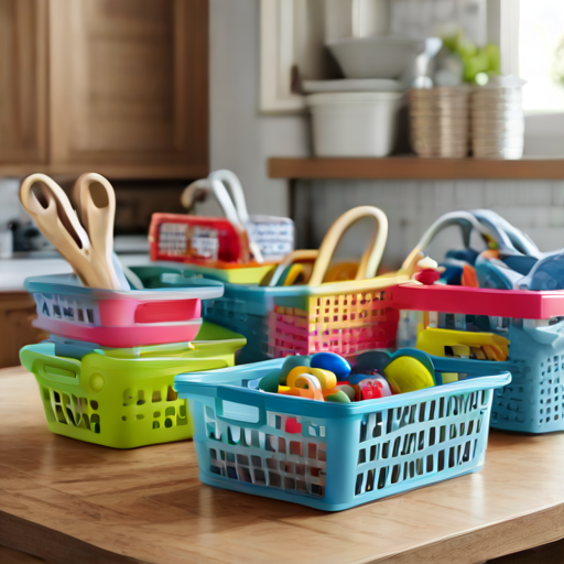 Afbeelding van Betaalbare plastic opbergmandjes: Waar te kopen?