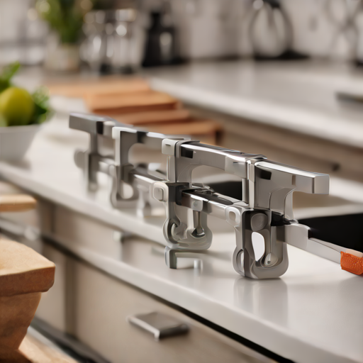 Afbeelding van Onderhoud van multifunctionele keukenladeklemmen