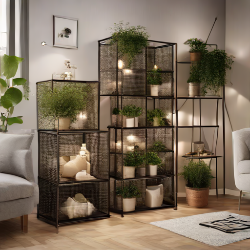 Afbeelding van Ruimte besparen met multifunctionele opbergnetten