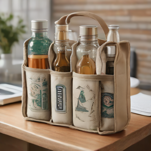 Afbeelding van Kies de beste herbruikbare flessenorganizers voor je reis