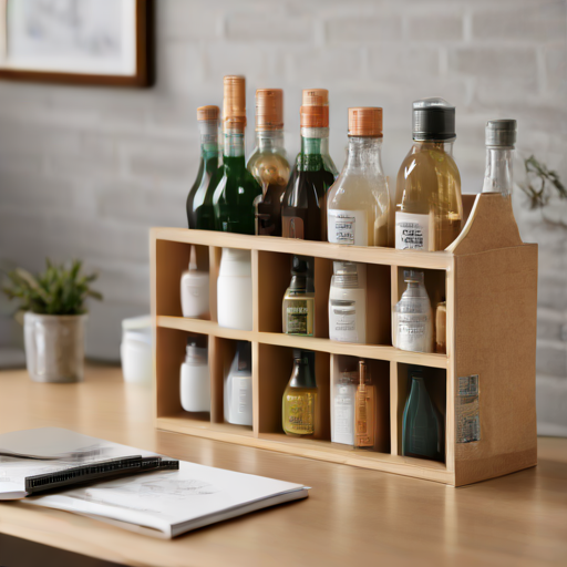 Afbeelding van Herbruikbare flessenorganizers: Stijlen en toepassingen