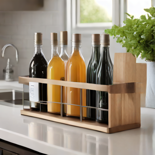 Afbeelding van Herbruikbare flessenorganizers voor een zero-waste leven