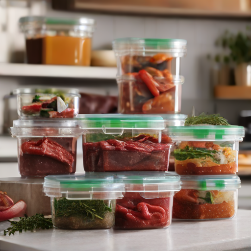 Afbeelding van Ruimtebesparende tips voor plastic marinadebakken