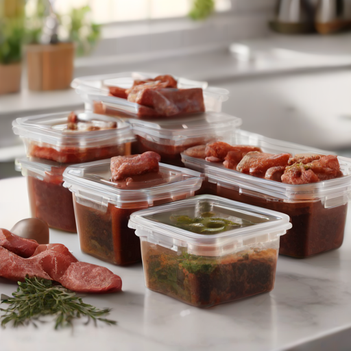 Afbeelding van Voorkom Vlekken en Geuren in Vleesmarinadebakken