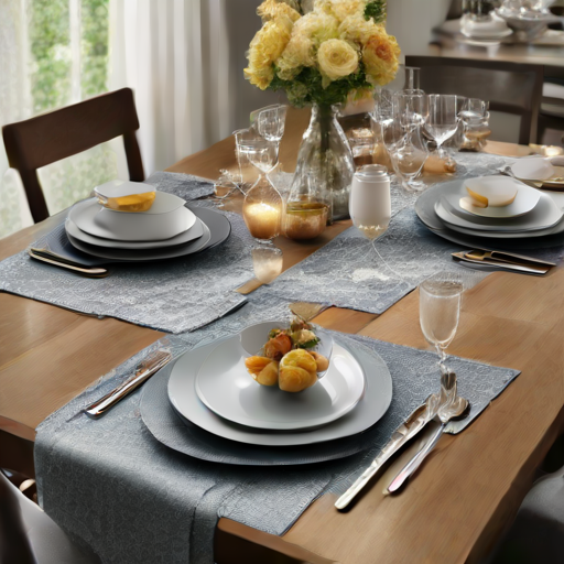 Afbeelding van Kies de Perfecte Multifunctionele Placemats voor je Dinerfeest