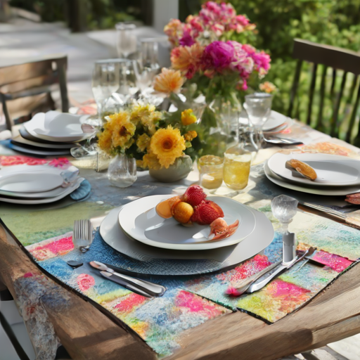 Afbeelding van Multifunctionele placemats: Perfect voor binnen én buiten