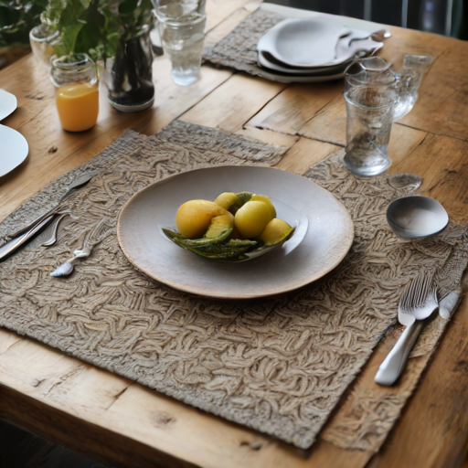 Afbeelding van Maak Zelfgemaakte Multifunctionele Placemats van Gerecycled Materiaal