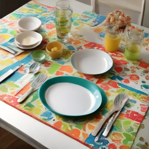 Afbeelding van Beste multifunctionele placemats voor gezinnen met kinderen