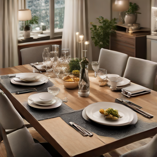 Afbeelding van Multifunctionele placemats: creatief in je interieur