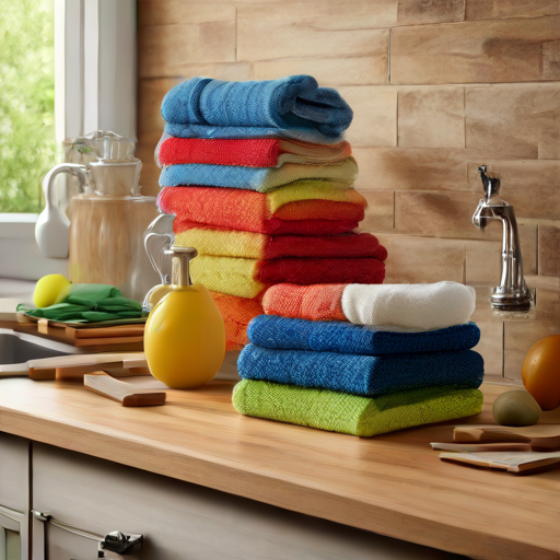 Afbeelding van Beste herbruikbare vaatdoeken voor uw keuken kiezen