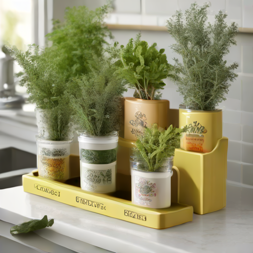 Afbeelding van Personaliseer je plastic kruidenhouders op creatieve wijze