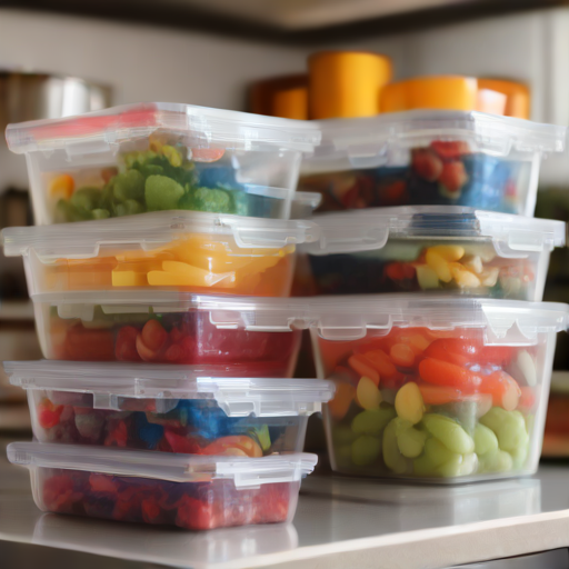 Afbeelding van Slimme tips voor het stapelen van plastic koelschalen