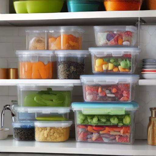 Afbeelding van Efficiënte opslag van plastic koelschalen: tips & trucs