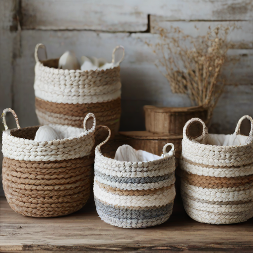 Afbeelding van Duurzame en Herbruikbare Manden: De Beste Materialen