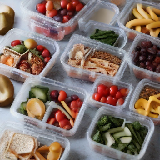 Afbeelding van Organiseer je plastic lunchorganizers voor een drukke week