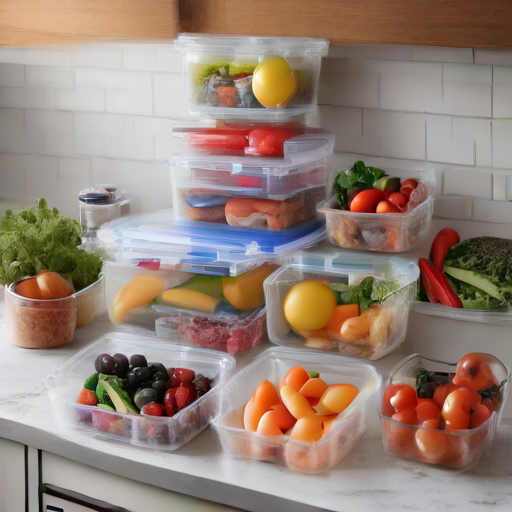 Afbeelding van Kies de perfecte maat plastic lunchorganizers voor dagelijks gebruik